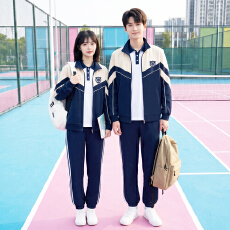 批发已出货 实拍 校服英伦学院风初高中小学生班服情侣装秋季三件套