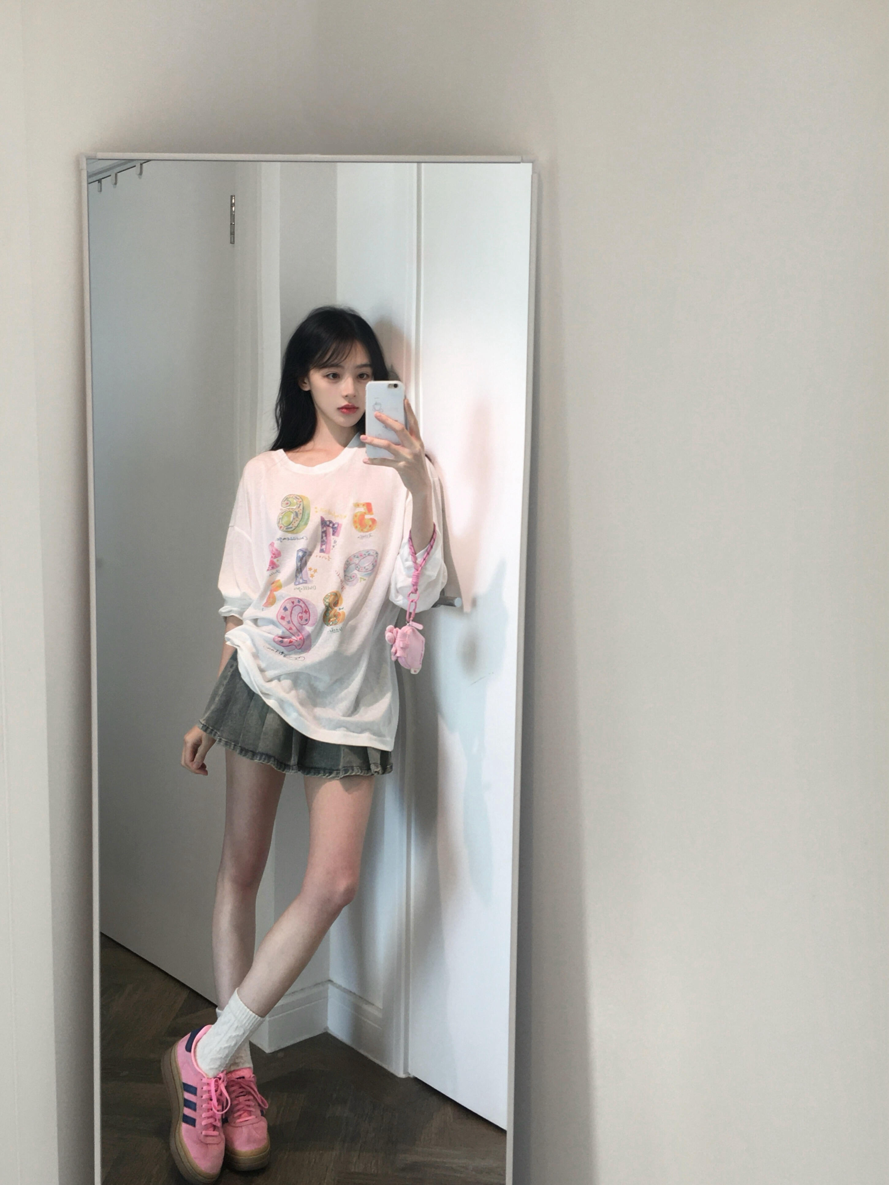 라이 경기 서울 차가운 센스 재미있는 프린트 긴팔 블라우스 봄 여름 태양 보호 셔츠 티셔츠 여성 셔츠