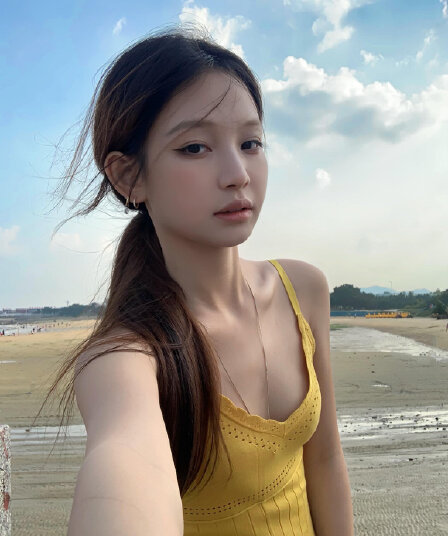 순수한 욕망 분위기 몸매 가꾸기 쇼트 스타일 홀로우 아웃 자수 V넥 드레스