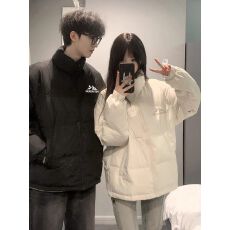 批发（高品质版本)情侣装面包服女2025冬季新款立领加厚<b class='q'>棉衣</b>棉服外套
