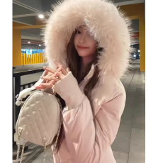 批发小海鸥棉服2025年新款冬季新款巨好看显瘦收腰棉衣外套韩系棉袄女