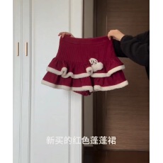 批发圣诞新年<b class='q'>半身裙</b>