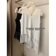 批发韩版叠穿<b class='q'>蕾丝</b>拼接无袖<b class='q'>背心裙</b>