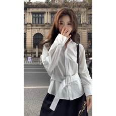 批发已出货～腰带设计衬衫