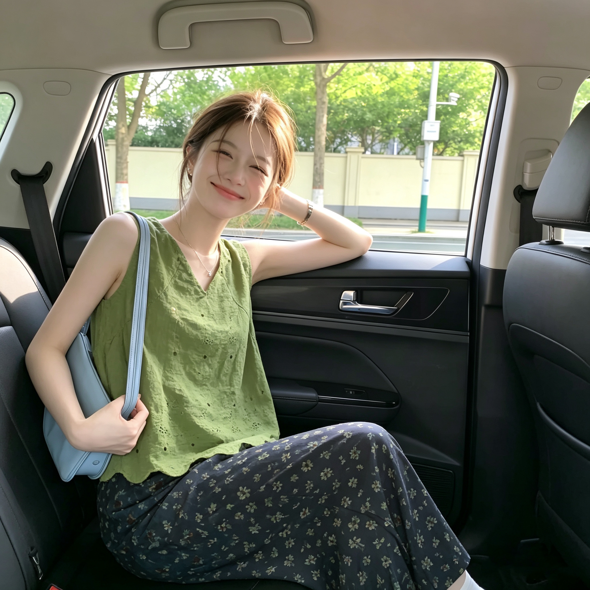 있음 선적 홀로우 아웃 자수 면 린넨 조끼 셔츠