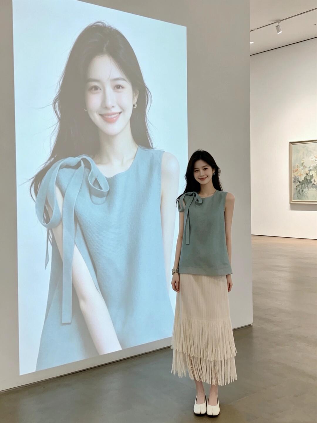 스트랩 민소매 맨위