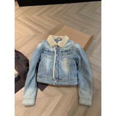 批发已出货 美式仿羊羔绒夹棉牛仔<b class='q'>棉衣</b>2025新款水洗复古棉服夹克外套