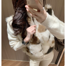 批发已出货 小香风洋气时髦撞色毛毛针织<b class='q'>开衫</b>名媛风纯欲显瘦短外套<b class='q'>女</b>