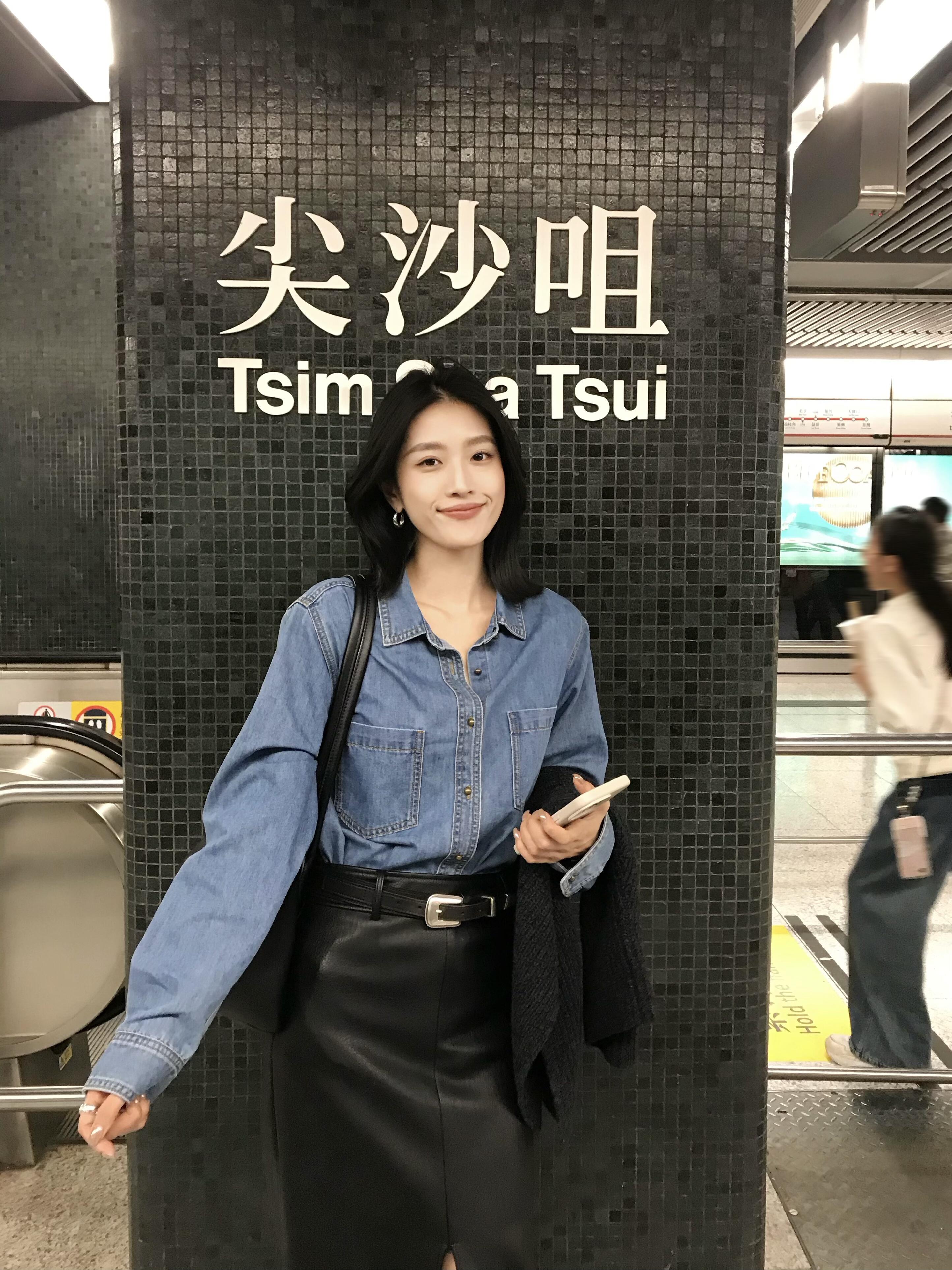 있음 선적 면 100% 질감 데님 여성 셔츠 봄 가을 캐주얼 루즈핏 긴팔 셔츠 재킷 파란색 맨위