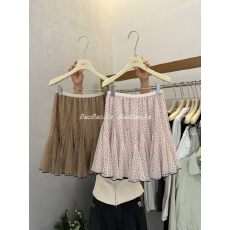 批发设计感大摆网纱波点a字半身裙女2026<b class='q'>春</b>季新款高腰短裙