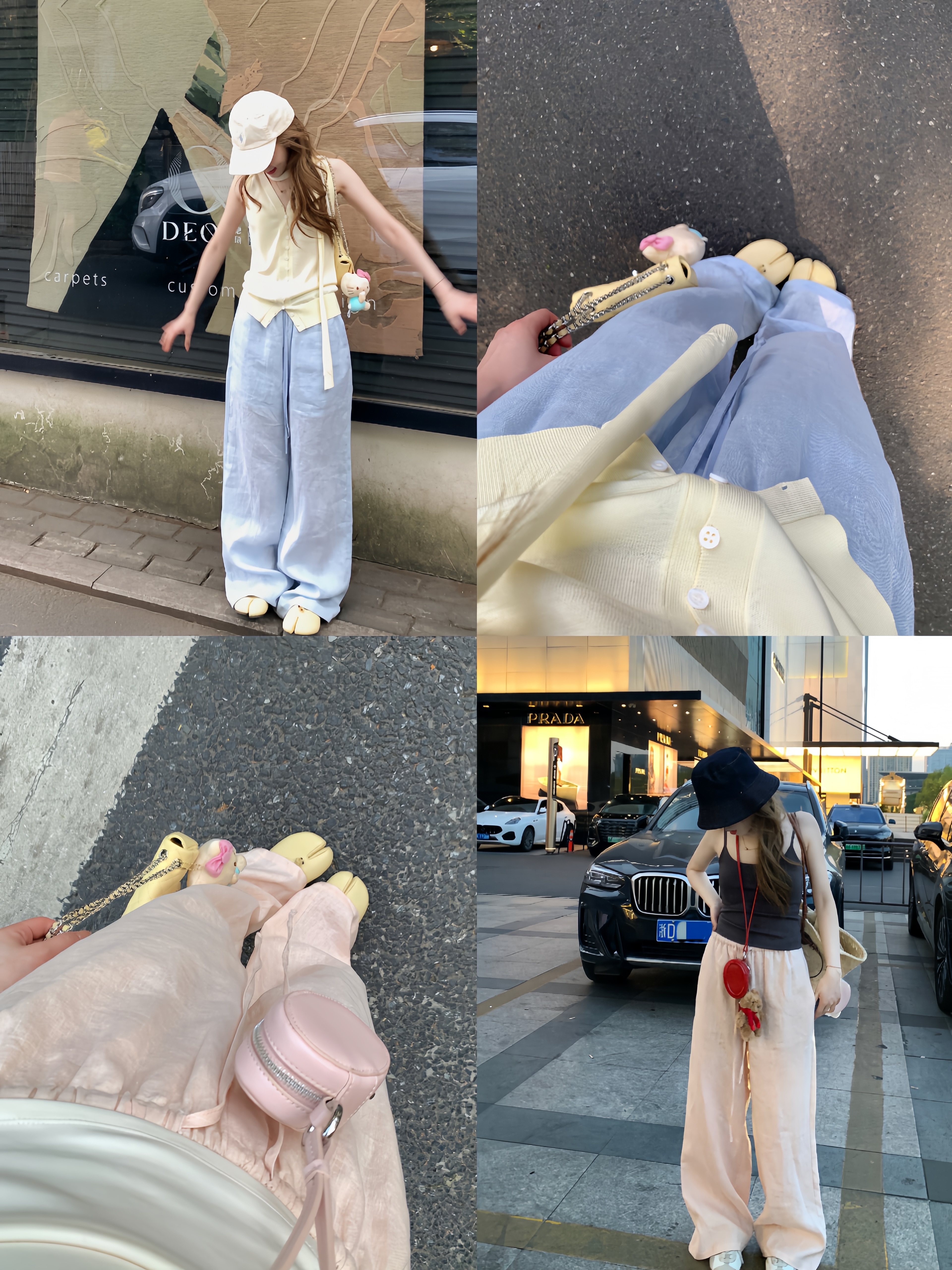 말 카드 용 summer 호흡 아마 바지 익스트림 제인 좁은 허리 머리 캐주얼 바닥 청소 긴 바지