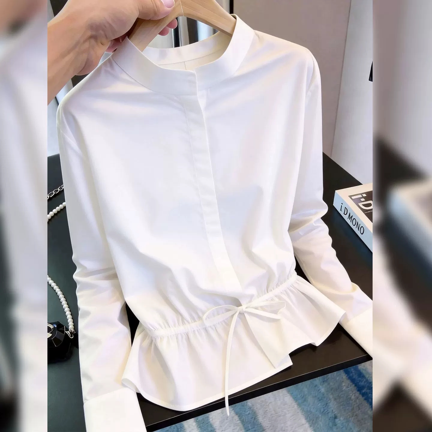 2026 년 봄 여름 새로운 프랑스식 디자인 센스 작은 대중 패션 품격 여성 의류 고유 한 아름다운 슈퍼 잘 생긴 맨위 여성