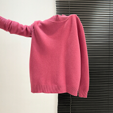 批发实价实拍#半高领毛衣女加绒加厚秋冬新款一体水貂绒<b class='q'>上衣</b>打底衫女