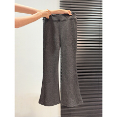 批发<b class='q'>实拍</b>实价#微喇叭<b class='q'>裤</b><b class='q'>秋冬</b>加厚小个子高腰弹力显瘦修身加绒休闲<b class='q'>裤</b>女