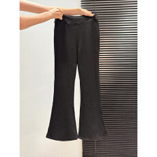 批发<b class='q'>实拍</b>实价#微喇叭<b class='q'>裤</b><b class='q'>秋冬</b>加厚小个子高腰弹力显瘦修身加绒休闲<b class='q'>裤</b>女