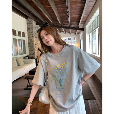 批发 韩国短袖显瘦T恤女装夏季韩版潮学生百搭短袖上衣