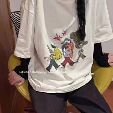 批发韩国短袖显瘦T恤女装夏季韩版潮学生百搭短袖上衣