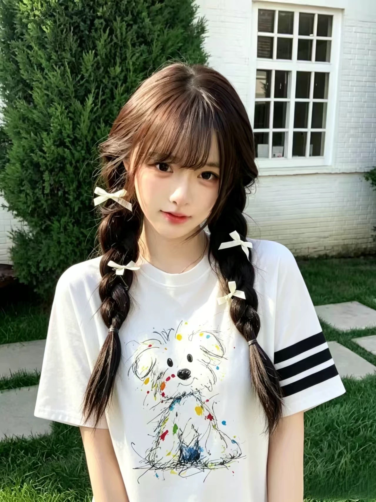 19 지점 면 220 그램 3개 바 원본 품질 출처 여름 새로운 프린트 반팔 티셔츠