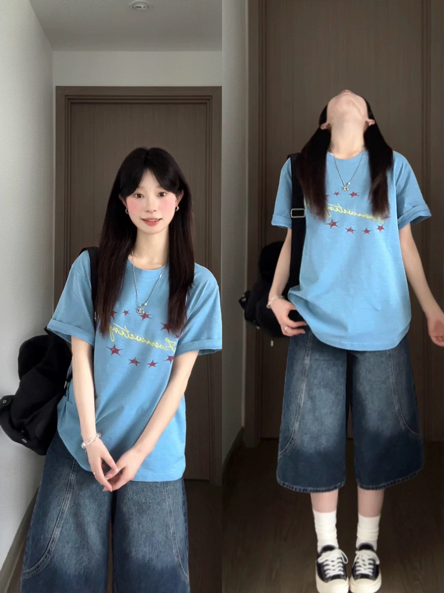 광저우 원단 대나무 마디 면 프린트 반팔 맨위