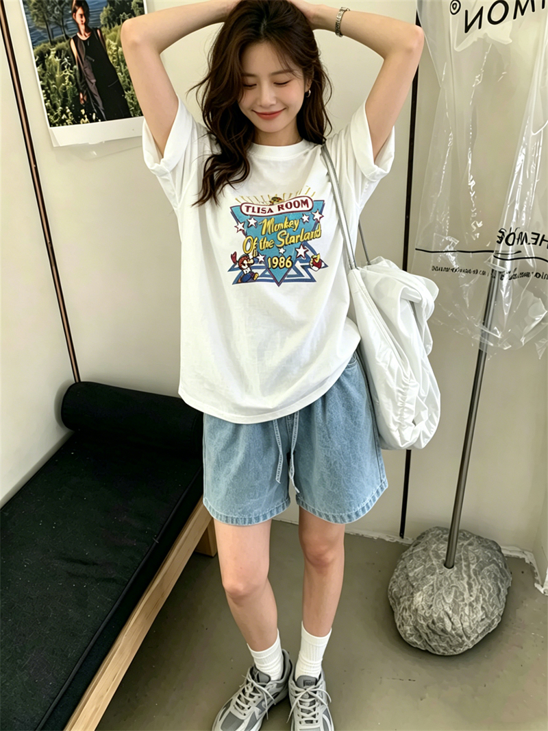 한 부서 새로운 수 있습니다. 달콤한 수 있습니다. 짭짤한 느긋한 바람 루즈핏 디자인 센스 다용도 맨위