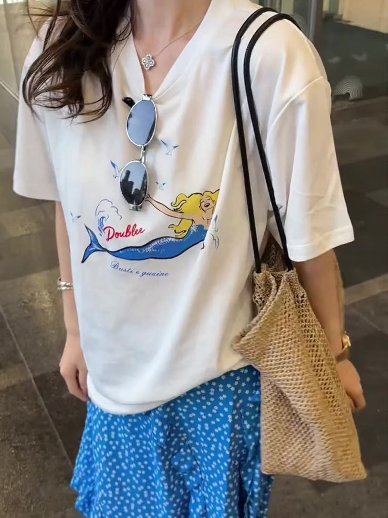 한 부서 새로운 수 있습니다. 달콤한 수 있습니다. 짭짤한 느긋한 바람 루즈핏 디자인 센스 다용도 맨위