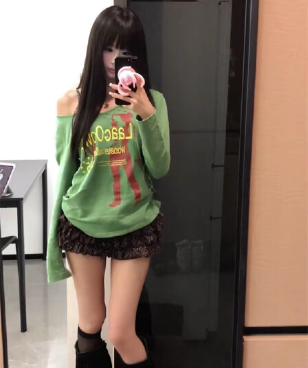 프린트 40 순면 220 그램 긴팔