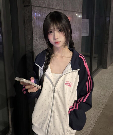 얇은 스타일 백금 지퍼 자수 클립 칼라 것 순수한 Mianhua 면 복합 후드티