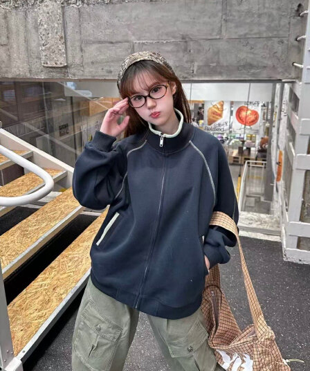 명중 인터넷 주머니 열기 가방 표지 사슬 지퍼 이후 패키지 칼라 높음 그램 무거운 순면 지퍼 후드티