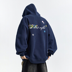 批发官图大码女装加绒<b class='q'>情侣</b><b class='q'>卫衣</b>男女秋冬潮新款宽松刺绣花保暖<b class='q'>韩版</b>上衣