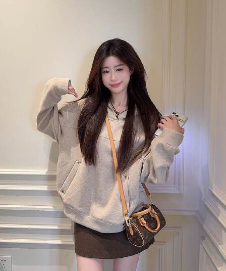 실사 특별 가격 찹쌀 플러시 복합 진짜 슈퍼 460 그램 털이 있는 후드티 가을 겨울 새로운 루즈핏 후드 보온 맨위