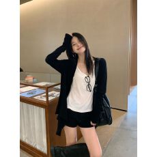批发原版面料 黑色薄款<b class='q'>开衫</b>外套女夏季宽松<b class='q'>不规则</b>慵懒中长款罩衫上衣