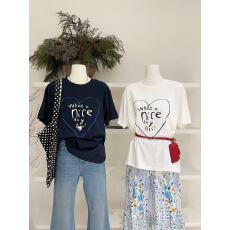 批发仿棉牛奶丝# 夏季个性短袖t恤<b class='q'>男</b>友风韩版设计感新款百搭上衣