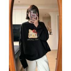 仿棉牛奶丝# 秋季趣味甜辣妹T恤设计感内搭外穿百搭宽松上衣
