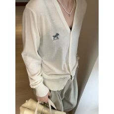 批发2026新款时尚百搭<b class='q'>V领</b>长袖针织开衫宽松显瘦