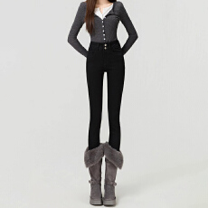 批发小香风气质<b class='q'>休闲</b>牛仔裤女<b class='q'>小脚裤</b>女春秋季新款显瘦时尚铅笔牛仔裤潮