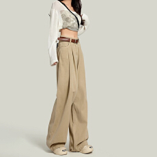 批发<b class='q'>韩版</b>休闲ins阔腿<b class='q'>牛仔裤</b><b class='q'>女</b>春秋季新款宽松垂感高腰显瘦直筒<b class='q'>牛仔裤</b>