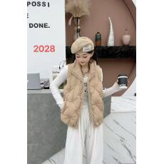 批发2026秋冬新款立领轻薄高端减龄时尚百搭刺绣马夹背心外套