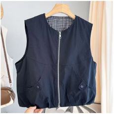 批发2026春季新款韩系风气质洗水棉薄款百搭显瘦马夹<b class='q'>背心</b>外套