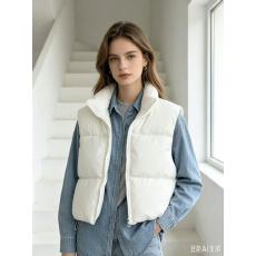 批发2026秋冬网红爆款亚马逊同款时尚显瘦百搭马甲背心坎肩女