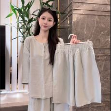 批发短裤中袖】新款夏季休闲风2026<b class='q'>妈妈</b><b class='q'>套装</b>新中式原宿时尚简约两件套