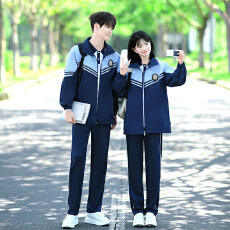 批发大量 情侣装秋<b class='q'>冬</b>装冲锋衣外套学生班服校服运动会三件套套装