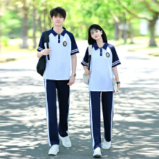 批发大量已出货 情侣装短袖初高中生运动会学院风学生<b class='q'>班</b><b class='q'>服</b><b class='q'>定制</b>套装