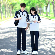 批发大量已出货 情侣装短袖初高中生运动会学院风学生<b class='q'>班</b><b class='q'>服</b><b class='q'>定制</b>套装