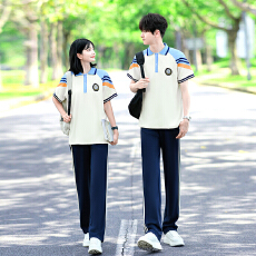 批发大量已出货 情侣装短袖初高中生运动会学院风学生<b class='q'>班</b><b class='q'>服</b><b class='q'>定制</b>套装