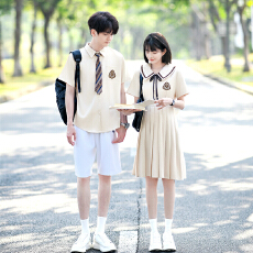 批发<b class='q'>实拍</b>已出货 2026新款情侣装短袖初高中生运动会学生班服定制套装