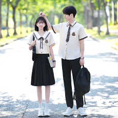 批发出货中 2026新款情侣装短袖初高中生运动会<b class='q'>学生</b><b class='q'>班</b><b class='q'>服</b>定制套装