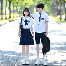 批发已出货 2026新款情侣装短袖初高中生运动会<b class='q'>学生</b><b class='q'>班</b><b class='q'>服</b>定制套装