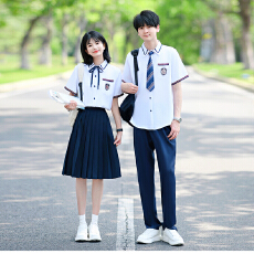 批发<b class='q'>实拍</b>出货中 2026新款情侣装短袖初高中生<b class='q'>运动</b>会学生班服定制套装