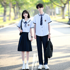 批发<b class='q'>实拍</b>已出货 2026新款情侣装短袖初高中生运动会学生班服定制套装