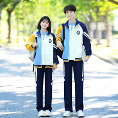 批发出货中 <b class='q'>情侣装</b>2026秋冬装卫衣外套学生班服校服运动会三件套套装